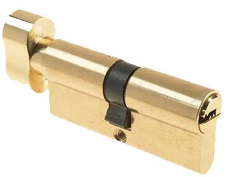 Ruột Khóa Yale 10-0503-3232-CK-02-11 Một Đầu Chìa Màu Đồng Bóng