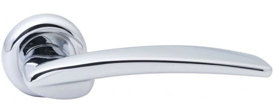 Khóa Tròn Tay Gạt Yale B20 US26 Đặc Màu Inox