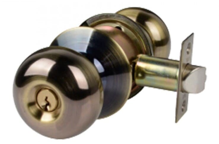 Khóa Tay Nắm Tròn Yale VCA5247 US11 Đồng Đỏ