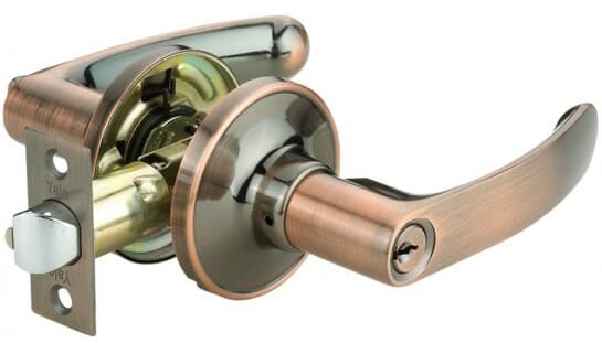 Khóa Tròn Gạt Yale VL5367 US11 Đồng Đỏ 