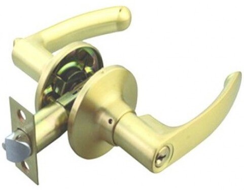 Khóa Tròn Tay Gạt Yale VL5367 US3 Màu Vàng 