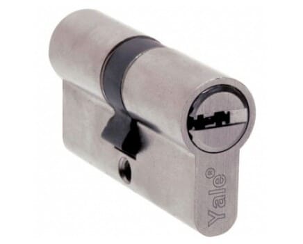 Ruột Khóa Yale 10-1002-3535-00-22-01 Hai Đầu Chìa Màu Bạc
