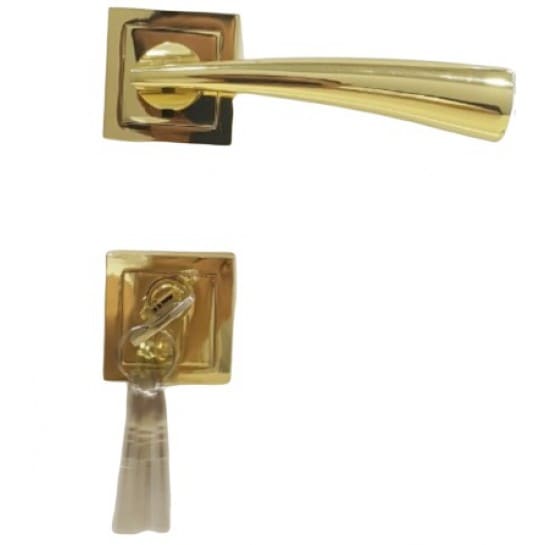 Tay Nắm Gạt Yale B22 US3 Vàng Bóng