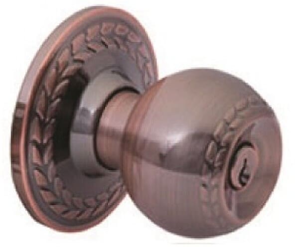 Khóa Tay Nắm Tròn Yale VEM5242 US11 Đồng Đỏ