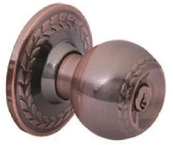 Khóa Tay Nắm Tròn Yale VEM5242 US11 Đồng Đỏ