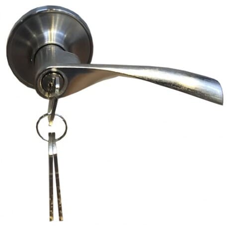 Khóa Tròn Tay Gạt Yale VL5377 US15 Màu Bạc