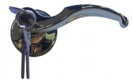 Khóa Tròn Tay Gạt Yale VL6557 US3 Đồng Bóng