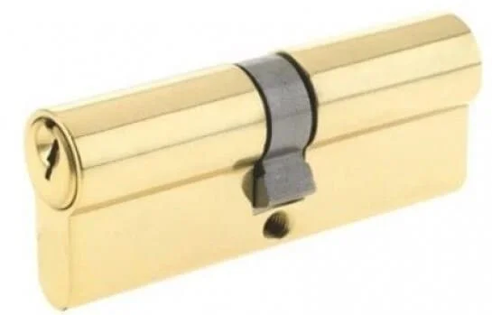 Ruột Khóa Yale 10-0502-3535-00-02-11 Hai Đầu Chìa Màu Đồng Bóng