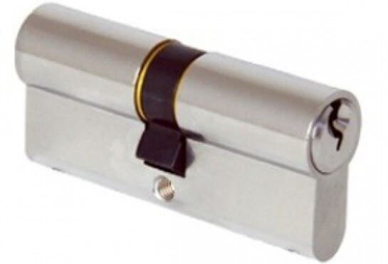 Ruột Khóa Yale 10-0502-4040-00-22-11 Hai Đầu Chìa Màu Niken Mờ