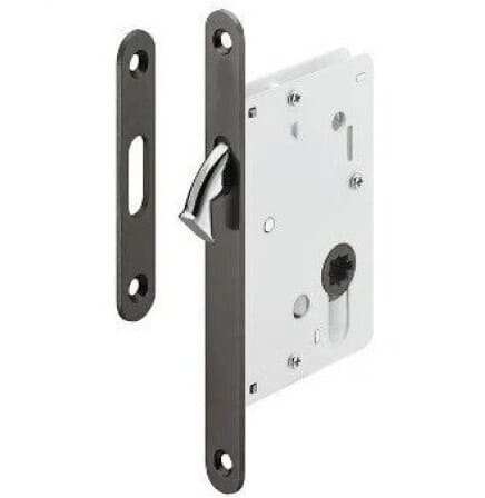 Thân Khóa Cửa Trượt Yale YDL-010 US19 Màu Đen Mờ