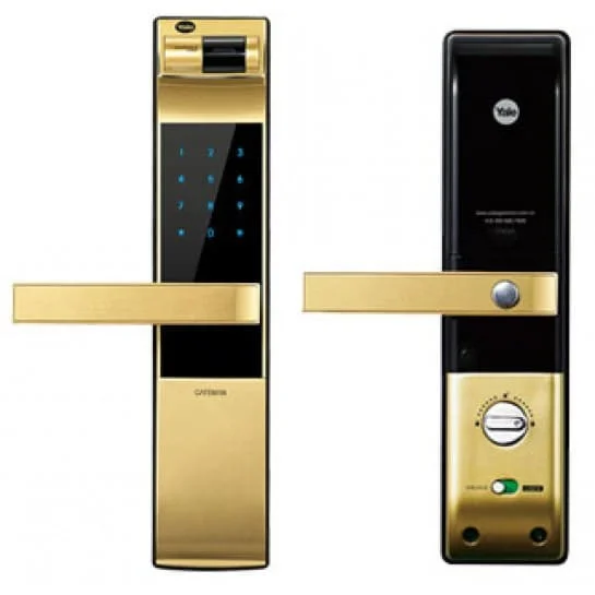 Khóa Điện Tử Yale YDM4109+ Gold Vân Tay