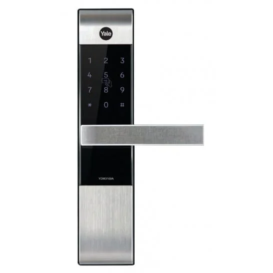 Khóa Cửa Điện Tử Yale YDM3109A SIL Thẻ Từ Màu Bạc