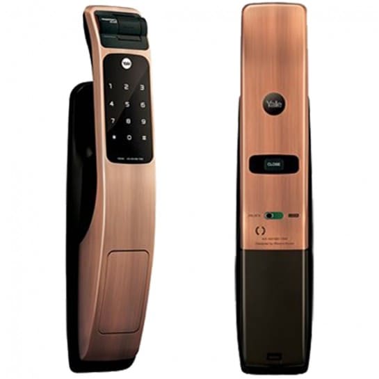 Khóa Cửa Điện Tử Yale YMG40 Vân Tay 