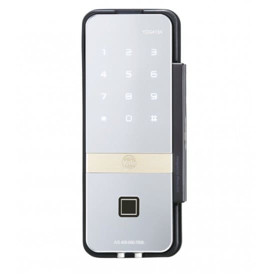 Khóa Cửa Điện Tử Yale YDG413A Vân Tay Cửa Kính
