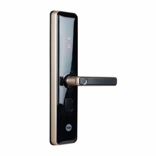 Khóa Cửa Điện Tử Yale YDME 200 NxT Đa Năng Màu Vàng Đen