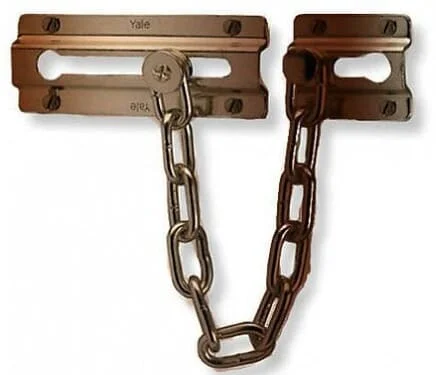 Chốt An Toàn Yale V1037 US11 Đồng Đỏ Dạng Xích