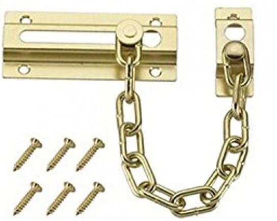 Chốt An Toàn Yale V1037 US3 Vàng Đồng Dạng Xích