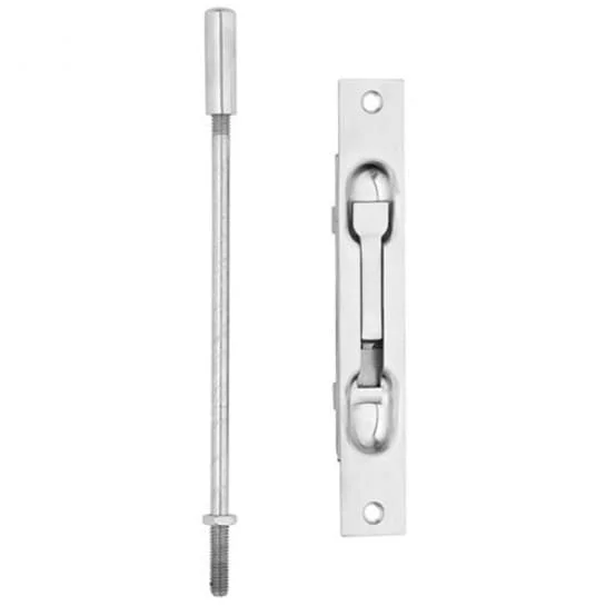 Chốt âm Yale YFB-021 US32D Gắn Cửa Săt, Cửa Nhôm