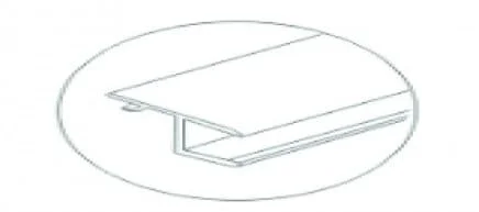 Đệm kính Yale Y2900B Kính - Kính 180 độ