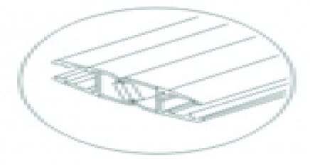 Đệm kính Yale Y2907B Kính - Kính 180 độ