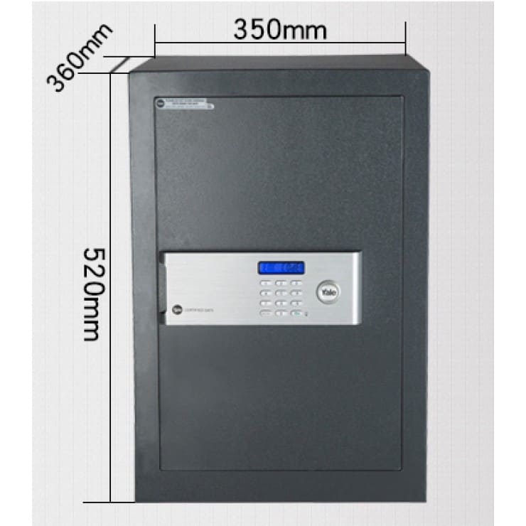 Bản vẽ Két Sắt Yale YSM/520/EG1 Mã Số 