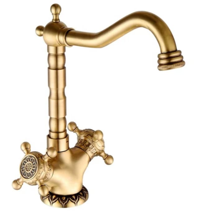 Vòi chậu đồng tân cổ điển Clean Max 96002