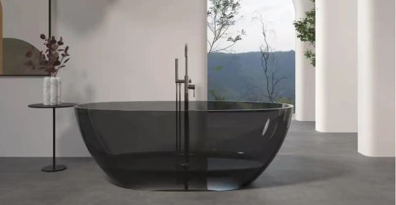 Bồn tắm trong suốt siêu sang CleanMax BTS2368