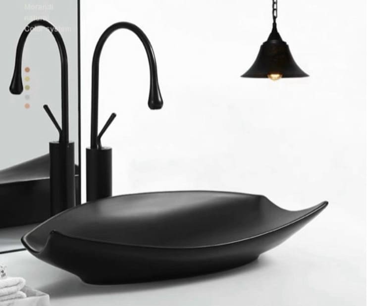 Vòi đen cho chậu bàn đá Clean Max 1025