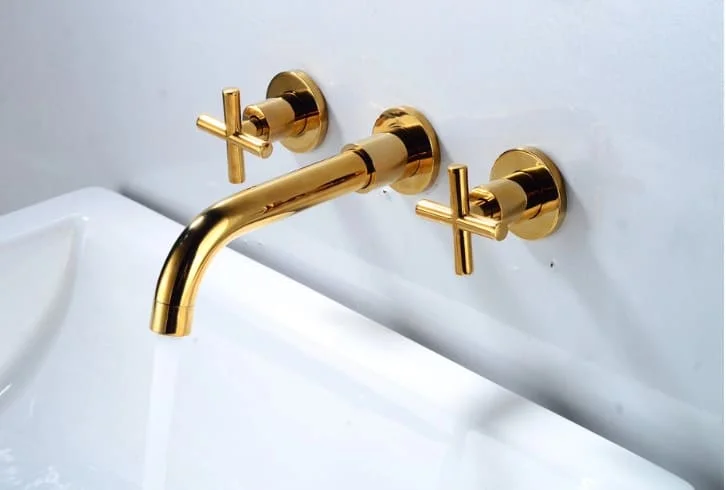 Vòi chậu rửa âm tường cổ điển Clean Max VAT01