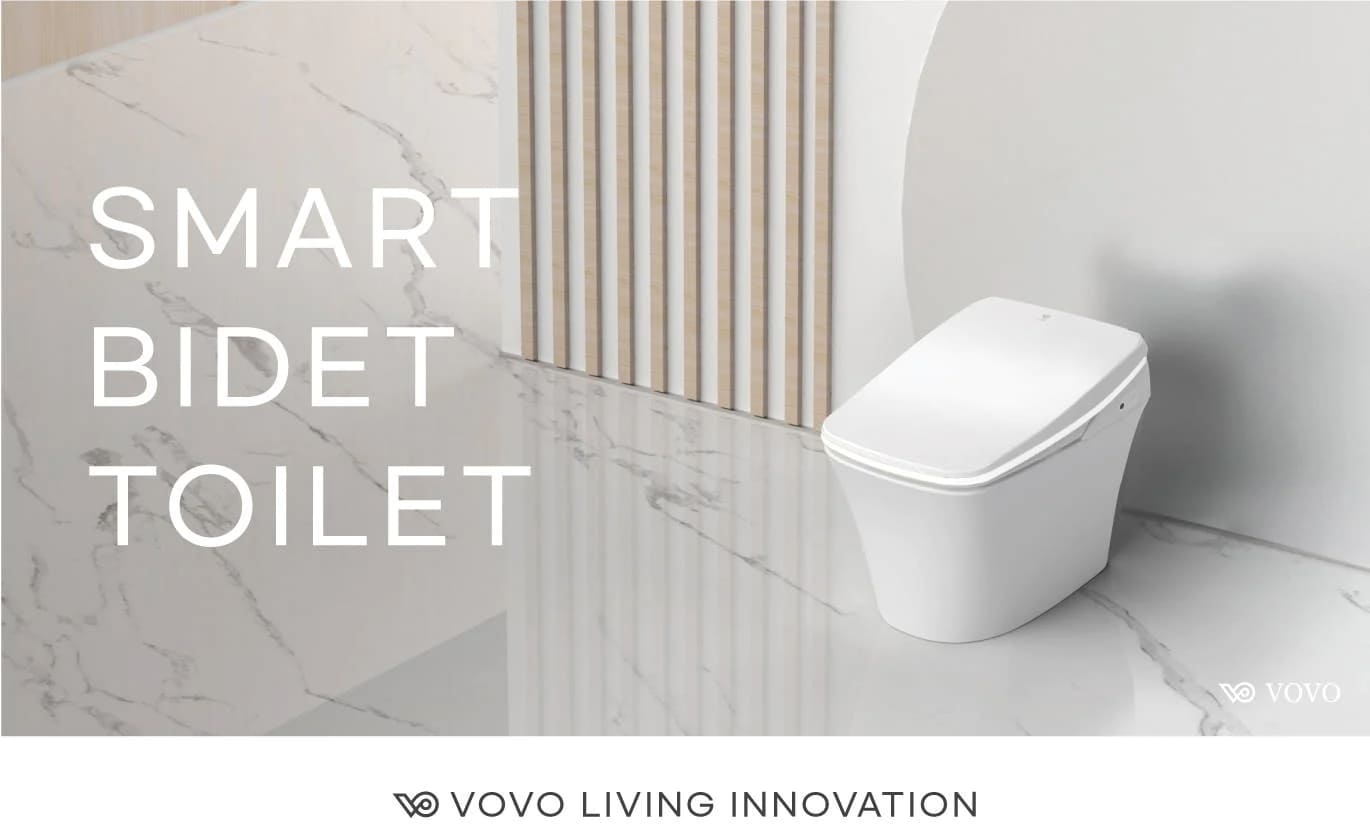 Bồn cầu thông minh Vovo Hàn Quốc TCB-9100W