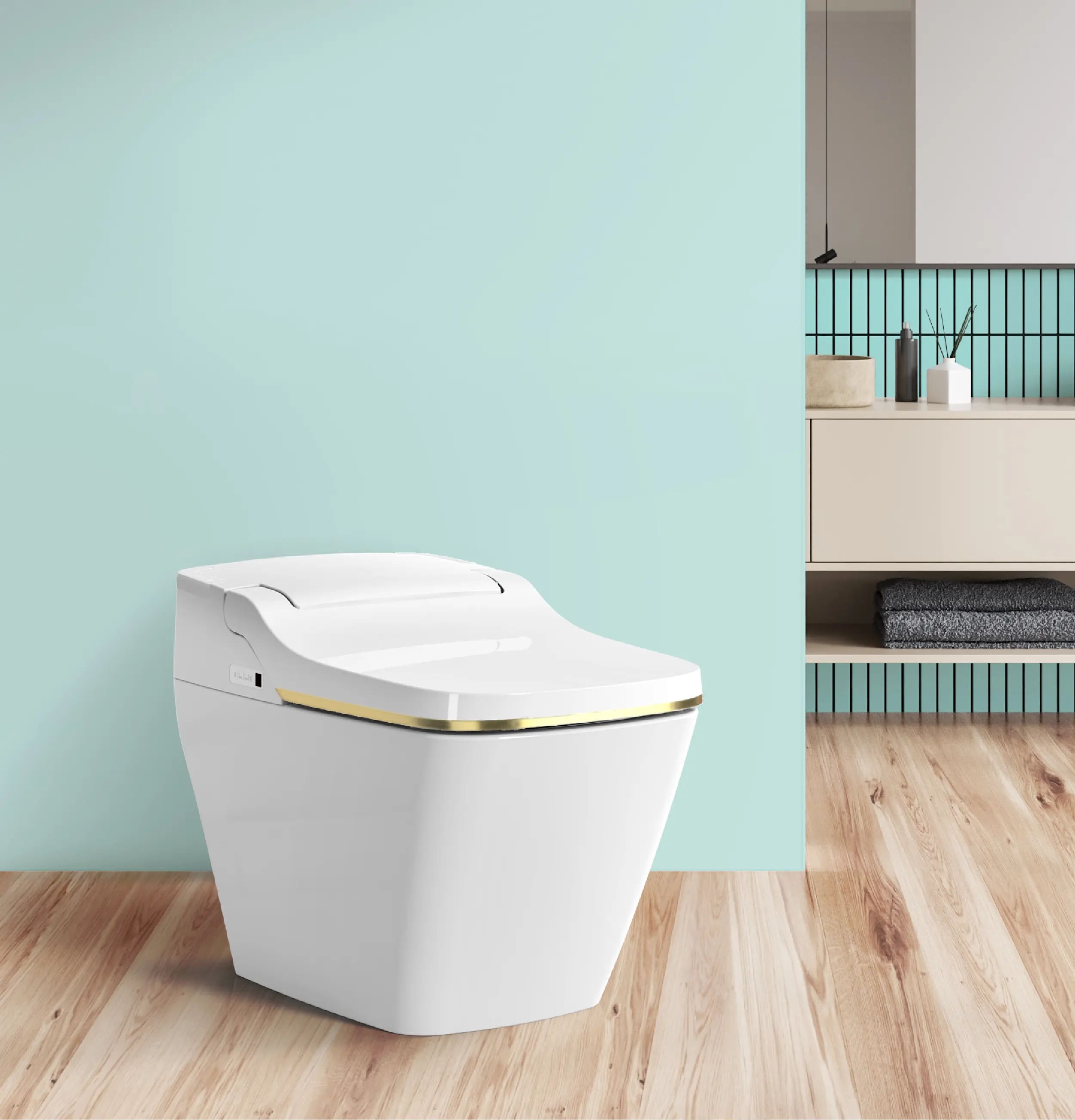 Bồn cầu thông minh Vovo Hàn Quốc TCB-9100GA1