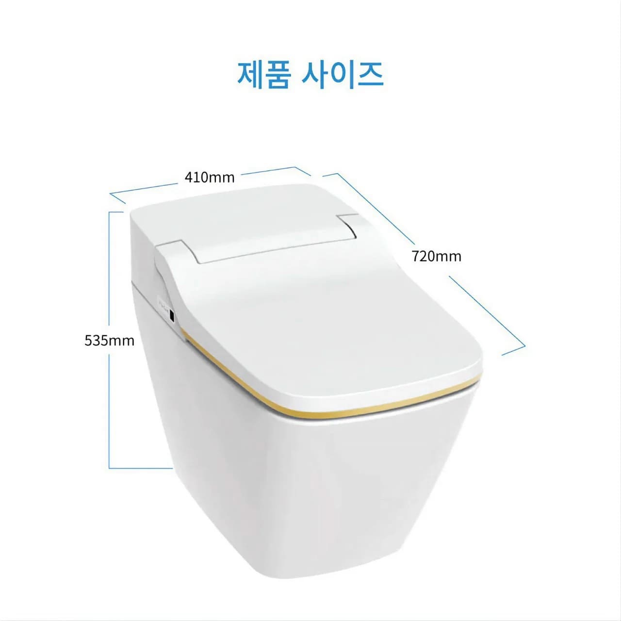 Bản vẽ kỹ thuật bồn cầu điện tử Vovo TCB-9100GA1