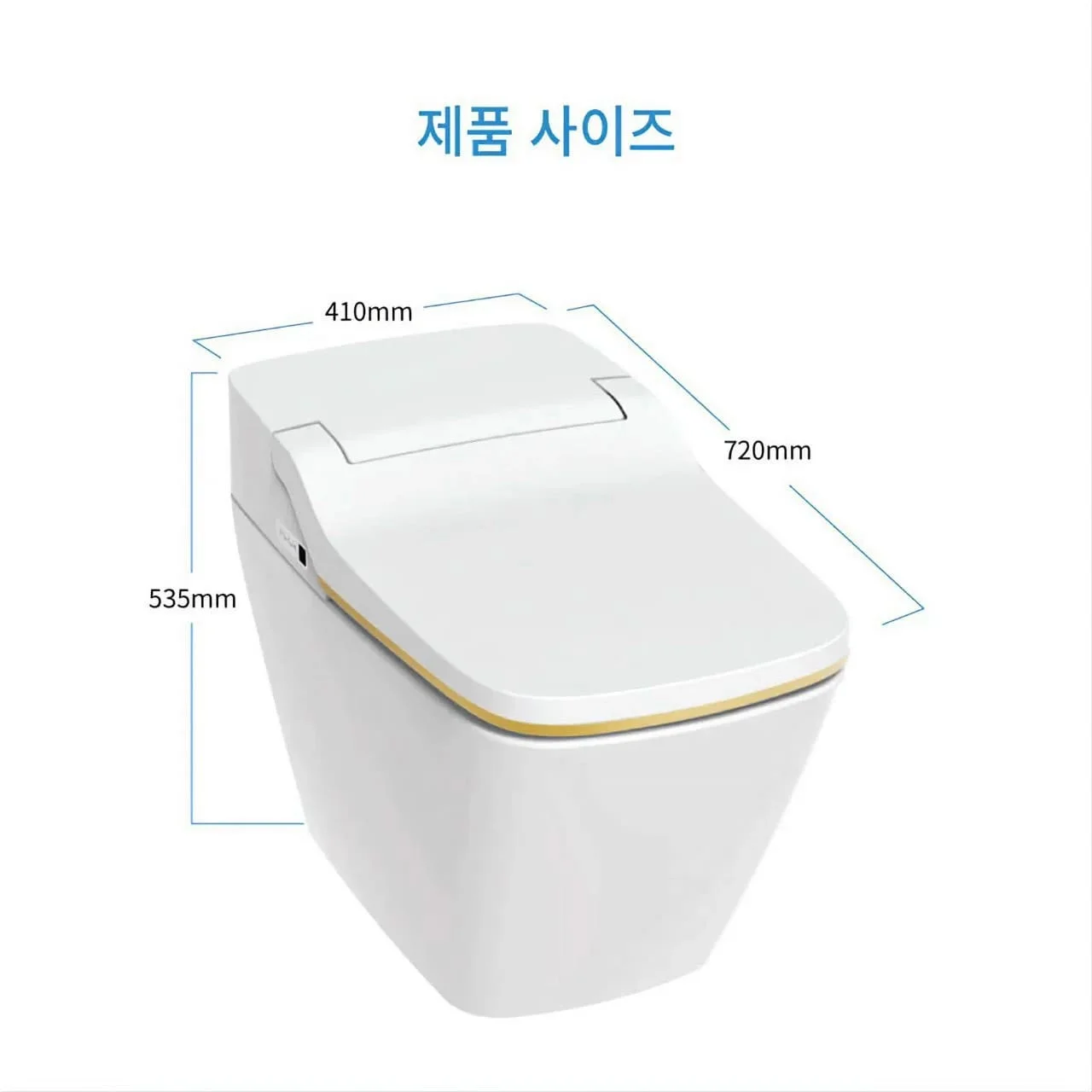 Bản vẽ kỹ thuật bồn cầu điện tử Vovo TCB-9100G1