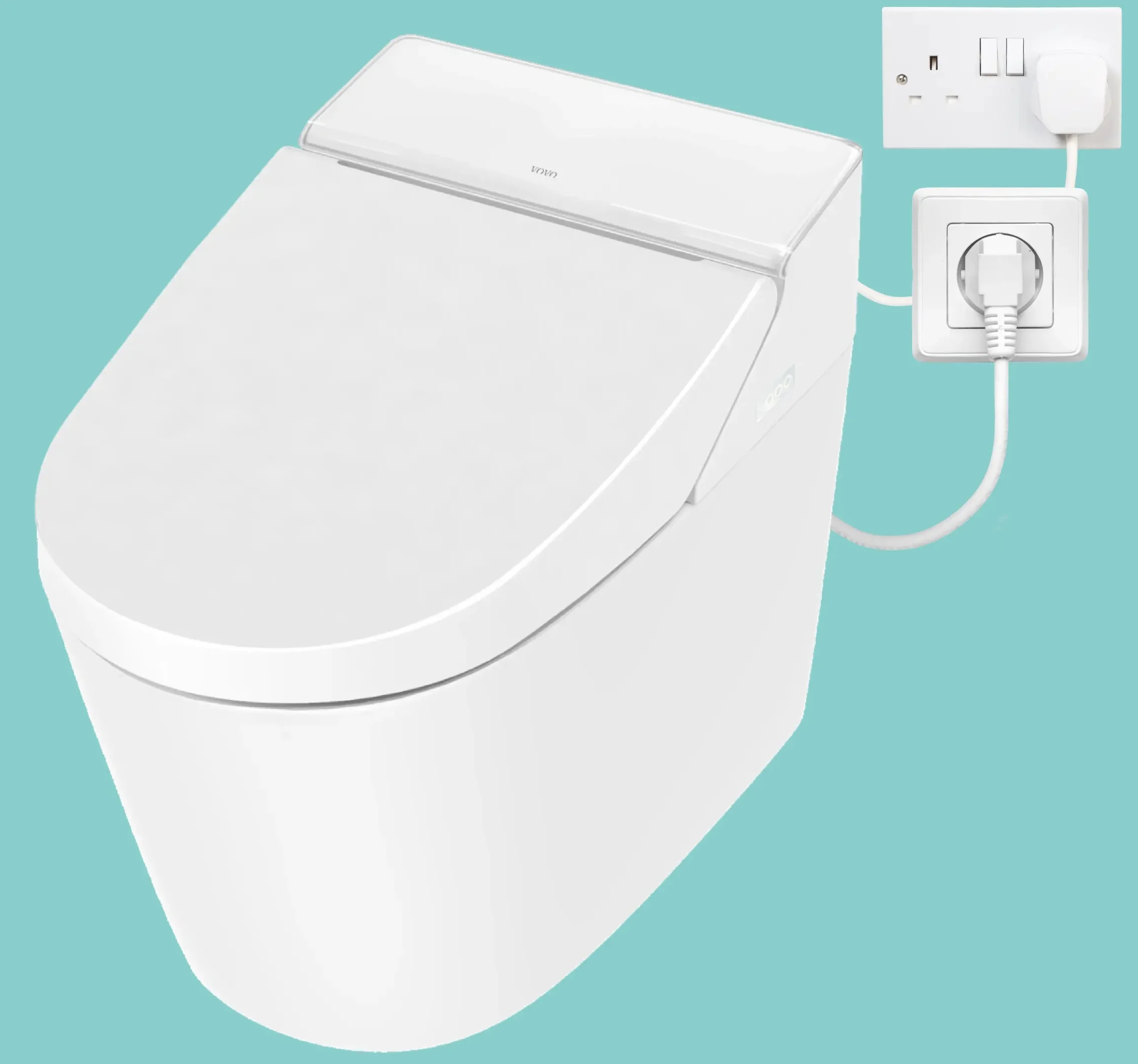 Bàn cầu thông minh Vovo TCB-8400SA nhập khẩu Hàn Quốc