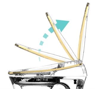 Nắp bồn cầu Vovo VB5100 tự động đóng mở nắp