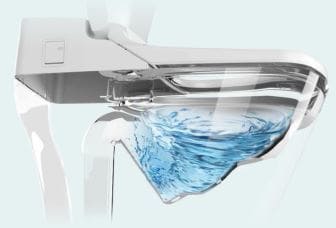 Nắp bồn cầu Vovo VB5100 xả tự động