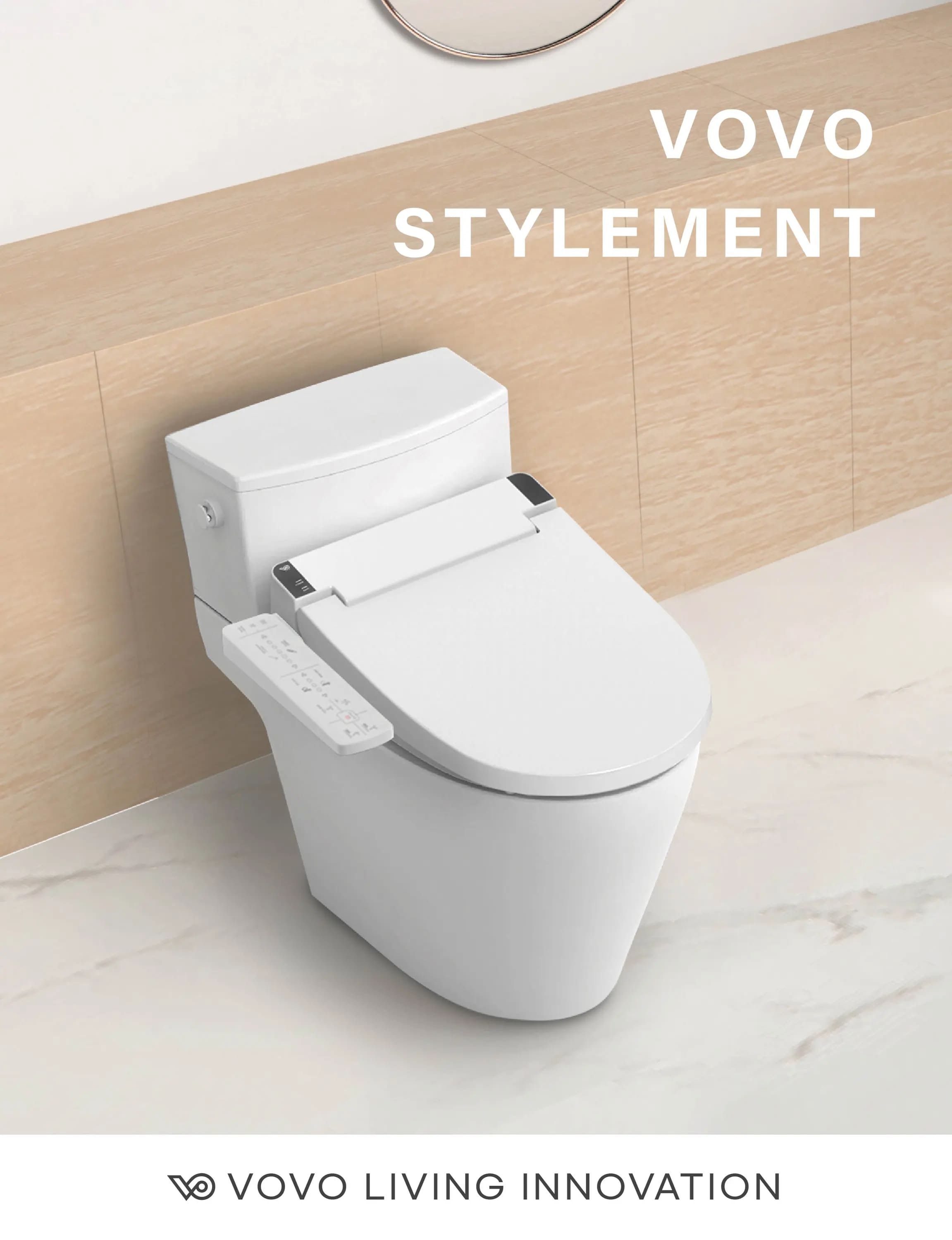 Nắp bồn cầu thông minh Vovo VB5100