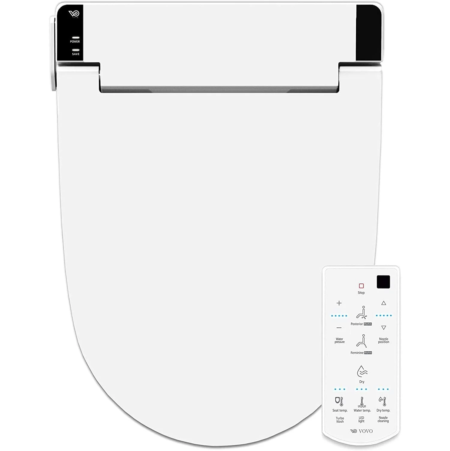 Nắp bàn cầu thông minh Vovo VB-6100 nhập khẩu Hàn Quốc