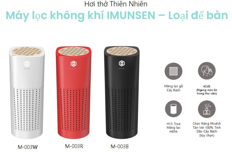 Máy lọc không khí Vovo Hàn Quốc M-003R