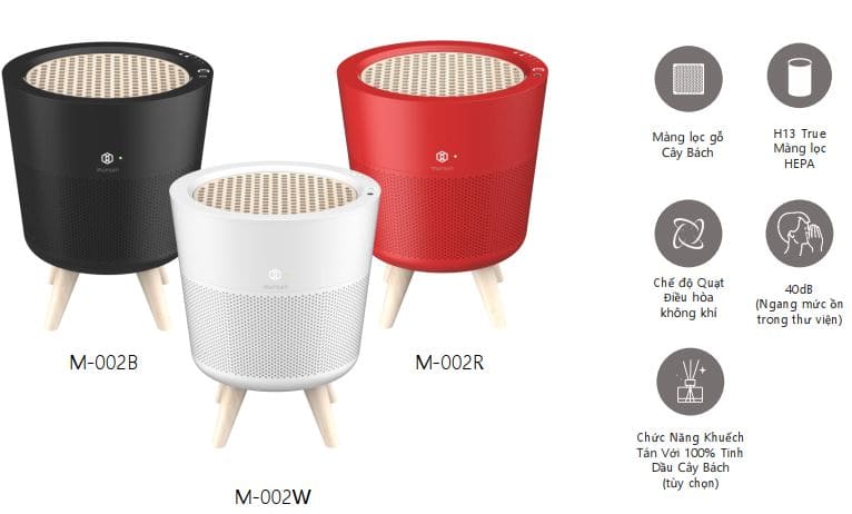 Máy lọc không khí Vovo Hàn Quốc M-002B