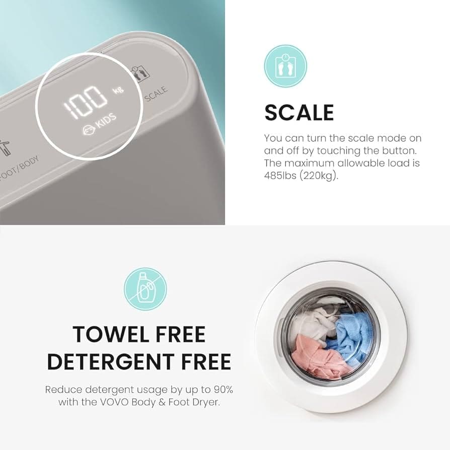 Máy sấy cơ thể Vovo BD-7700G Hàn Quốc