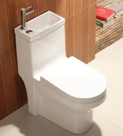 Bồn Cầu Thoát Ngang Kết Hợp Chậu Rửa CleanMax BLC102