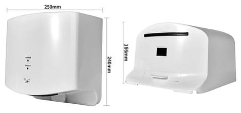 Bản vẽ Máy sấy tay siêu tốc CleanMax ITHS1808 