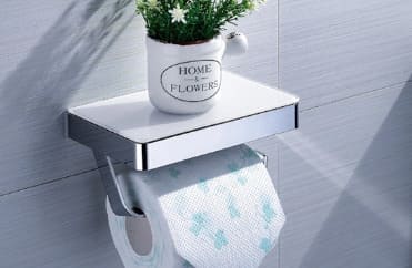 Lô treo giấy vệ sinh có giá đỡ điện thoại CleanMax 5011