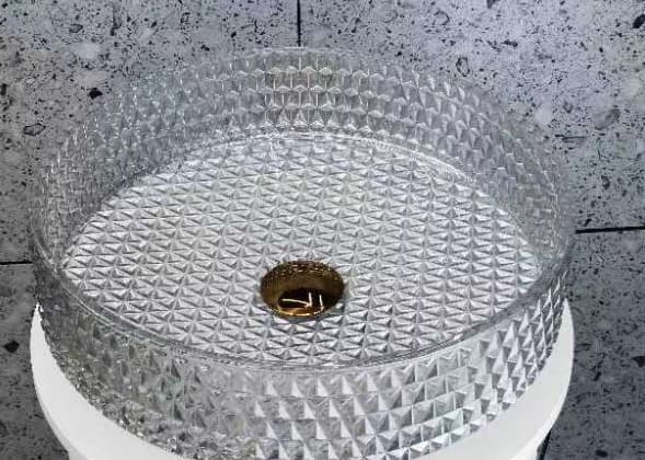 Chậu lavabo bằng pha lê CleanMax CPL1086