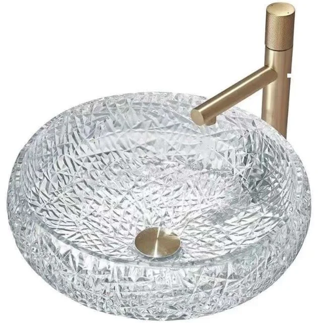 Chậu lavabo bằng pha lê CleanMax CPL2068 