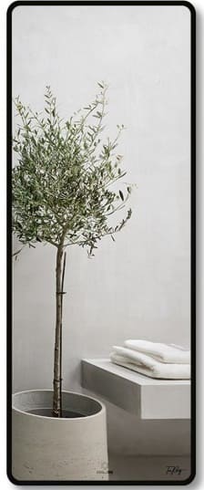 Gương soi toàn thân Mifaco M60160 viền nhôm đen