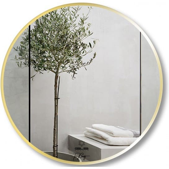 Gương soi toàn thân Mifaco MT6067 viền nhôm vàng