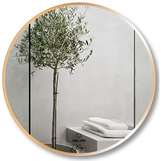 Gương soi toàn thân Mifaco MT6068 viền nhôm hồng