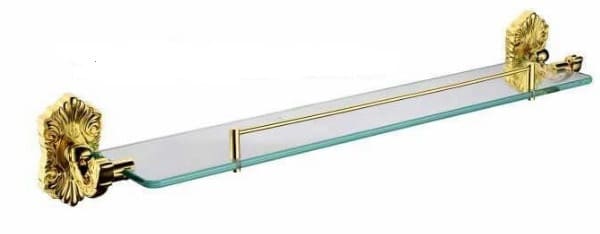 Kệ kính dưới gương mạ vàng CleanMax 10005